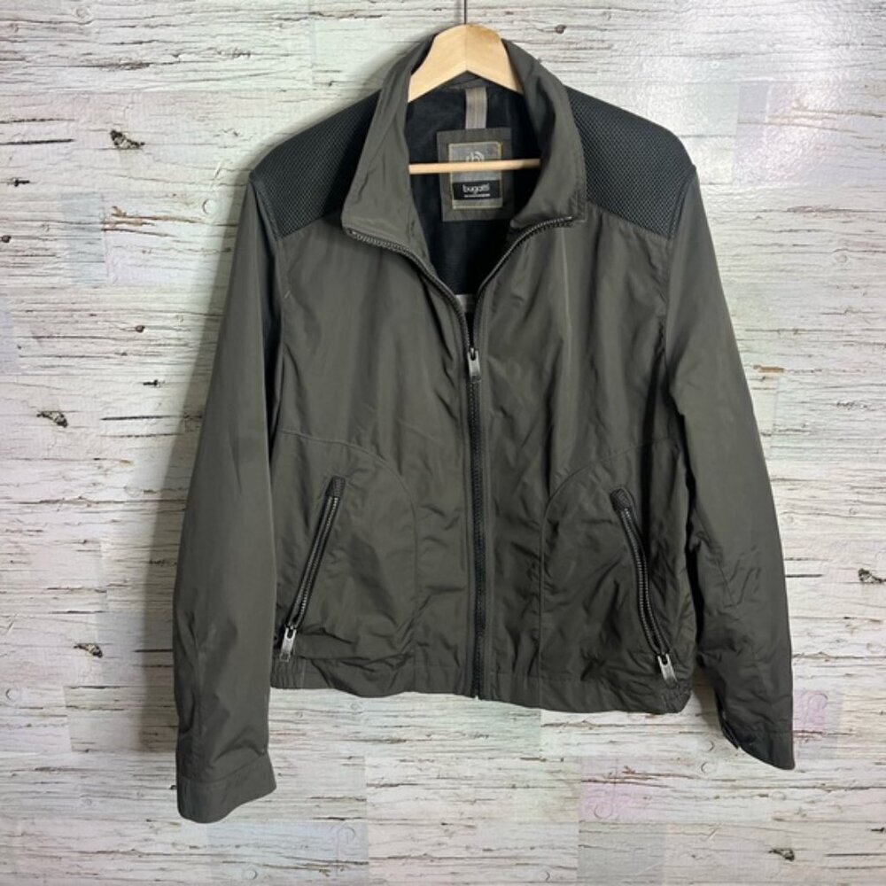 Bugatti Mens Full Zip Windbreaker Jacket Size 44 R